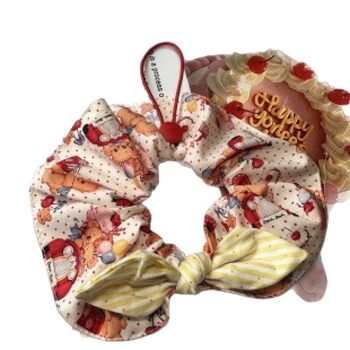 Kiskedvenceknek szóló masni – kockás mintázat, pamut anyag, Ol márka, hercegnő stílus