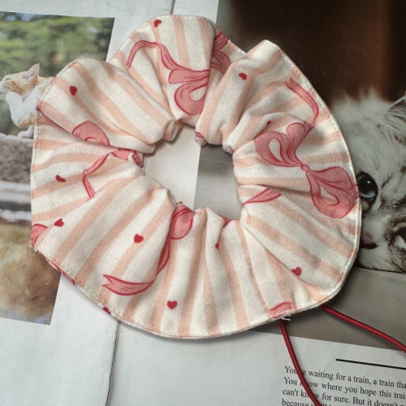 Kiskedvenceknek szóló masni – kockás mintázat, pamut anyag, Ol márka, hercegnő stílus