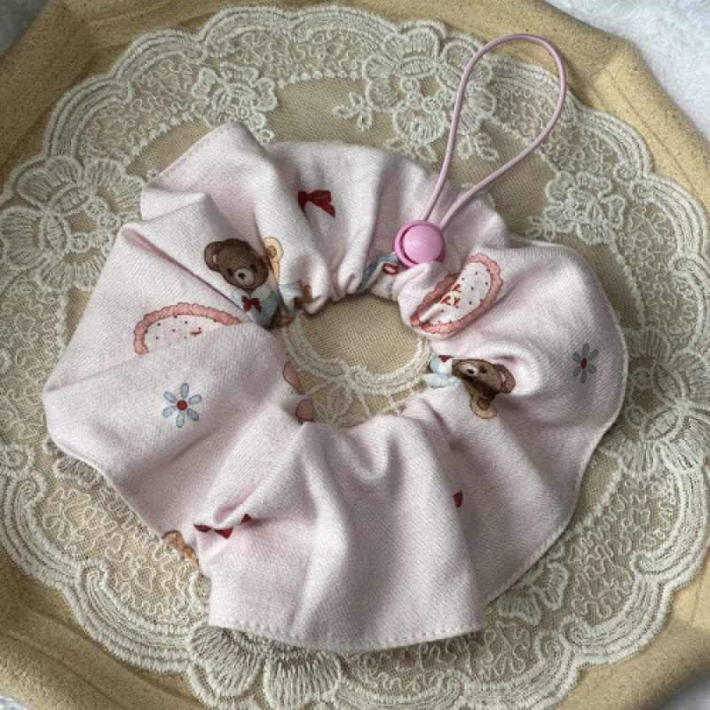 Kiskedvenceknek szóló masni – kockás mintázat, pamut anyag, Ol márka, hercegnő stílus