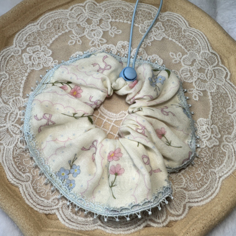 Kiskedvenceknek szóló masni – kockás mintázat, pamut anyag, Ol márka, hercegnő stílus