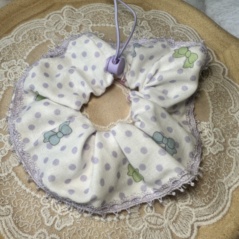 Kiskedvenceknek szóló masni – kockás mintázat, pamut anyag, Ol márka, hercegnő stílus