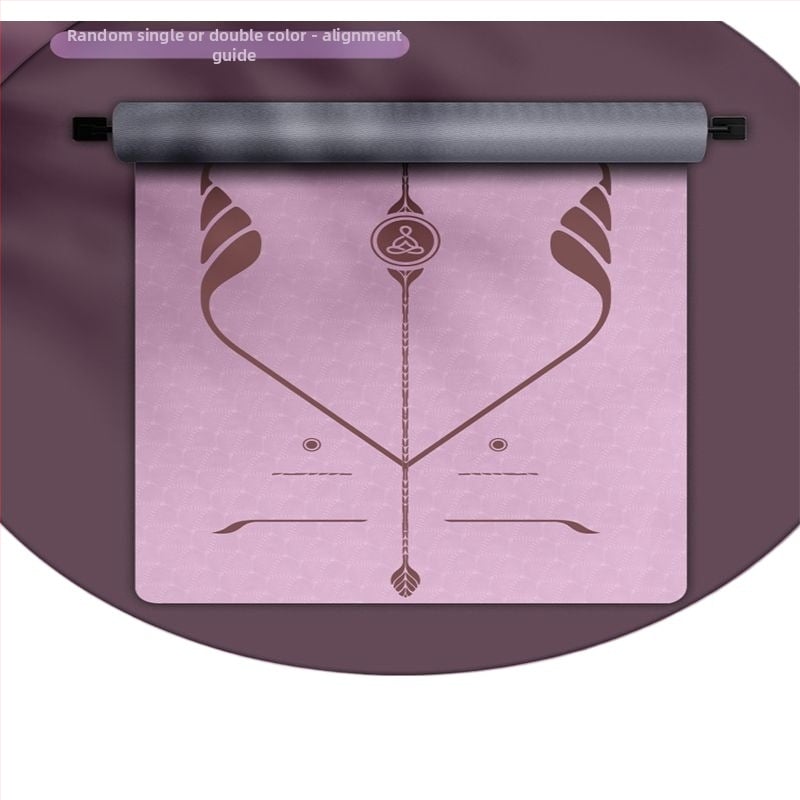 TPE jooga matt - libisemiskindel, 3-osaline komplekt koduseks kasutamiseks