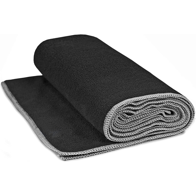 Ren Yu jogos rankšluostis su antibakterine apsauga ir neslystančiu dizainu, medžiaga 80% poliesteris, 20% nailonas; storis 2 mm; svoris 360 gsm