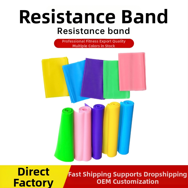 Joga traka otpora – elastična traka za trening snage, otvorena leđa, plesno rastezanje