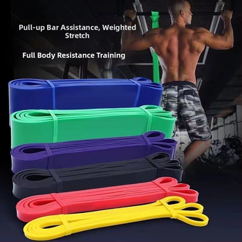 Elastična traka otpora i pojas za pomoć pri zgibovima, za muškarce i žene, trening snage i ramena, ponovno upotrebljivo