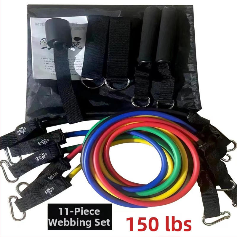 Saiyuekang TPE otporna užad – 11-dijelni set za fitness, oblikovanje tijela i ples