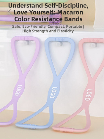 Figure-8 napinjač, TPR materijal, Otpor 16/28/36 lb, Istezanje leđa i proširenje prsnog koša, Otvaranje ramena, Joga fitness