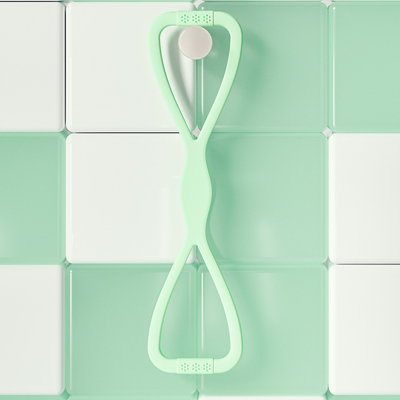 Figure-8 napinjač, TPR materijal, Otpor 16/28/36 lb, Istezanje leđa i proširenje prsnog koša, Otvaranje ramena, Joga fitness