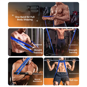 Changfeng latex traka za fitness – pomoć pri zgibovima i treningu prsnih mišića