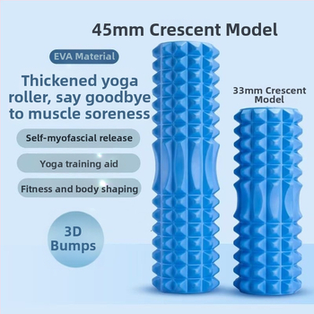 Guangdi jogas kolonna mēness formas, EVA un PVC materiāls, putu šahta, produkta kods 000