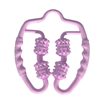 Jógás gyűrűs masszázsroller kéz- és lábmasszázshoz, habhenger a vádlira és a combokra, egy darabból álló konstrukció