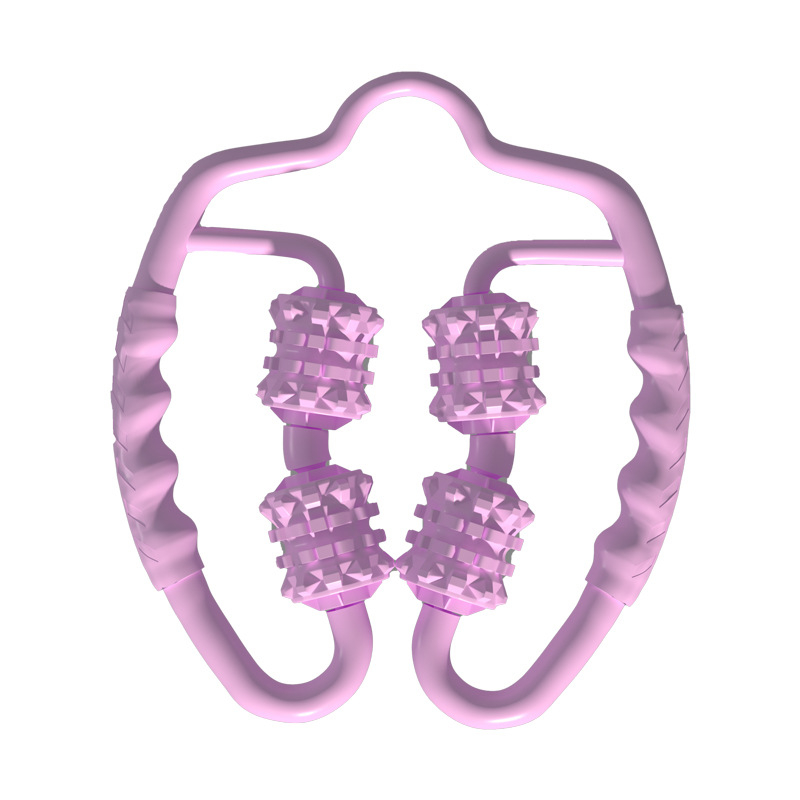 Jógás gyűrűs masszázsroller kéz- és lábmasszázshoz, habhenger a vádlira és a combokra, egy darabból álló konstrukció