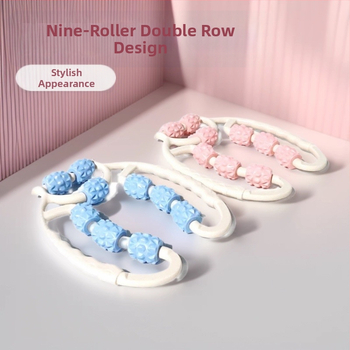 Penasti valjak za oslobađanje fascije bedara – masažni štapić i masažni valjak za noge, za fitness i bodybuilding – dodatak za jogu