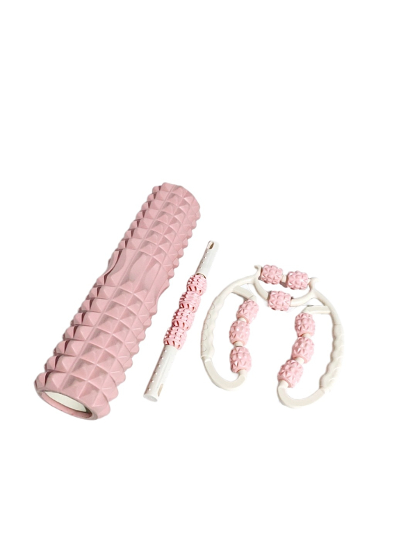 Penasti valjak za oslobađanje fascije bedara – masažni štapić i masažni valjak za noge, za fitness i bodybuilding – dodatak za jogu