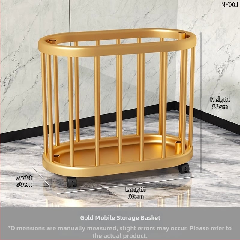 Κάλαθι αποθήκευσης NY00H - Υλικό PP, μοντέρνος μινιμαλιστικός σχεδιασμός, κατάλληλο για τσάντες, περιοδικά και ρούχα