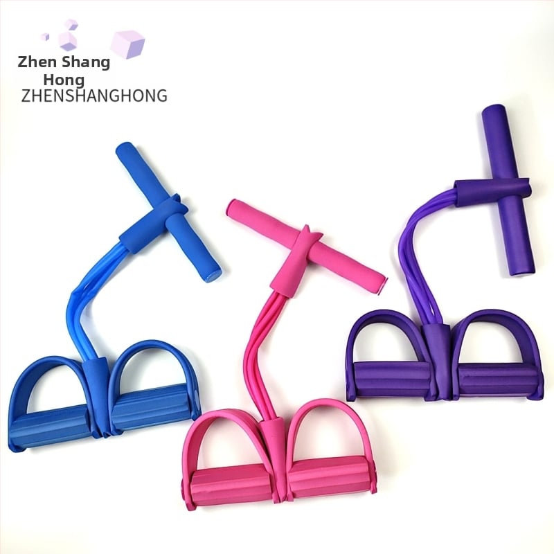 Kokkupandav kõhulihaste abivahend nelja toru kujundusega, mitmeotstarbeline kodus kasutamiseks, mudel 029, kaal 0,3 kg