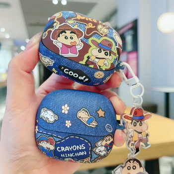 Baseus M2S Pro защитен калъф за Bluetooth слушалки, Baseus M2S/M3S, матово PVC покритие, цялостна форма, карикатурен стил, инжекционно формован дизайн