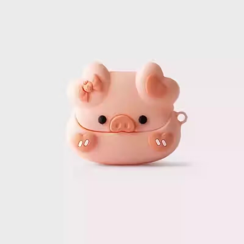 Baseus M2S Pro защитен калъф за Bluetooth слушалки, Baseus M2S/M3S, матово PVC покритие, цялостна форма, карикатурен стил, инжекционно формован дизайн