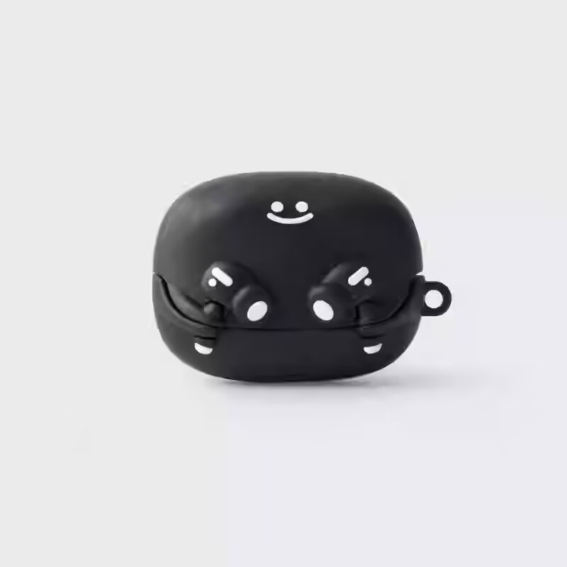 Baseus M2S Pro защитен калъф за Bluetooth слушалки, Baseus M2S/M3S, матово PVC покритие, цялостна форма, карикатурен стил, инжекционно формован дизайн