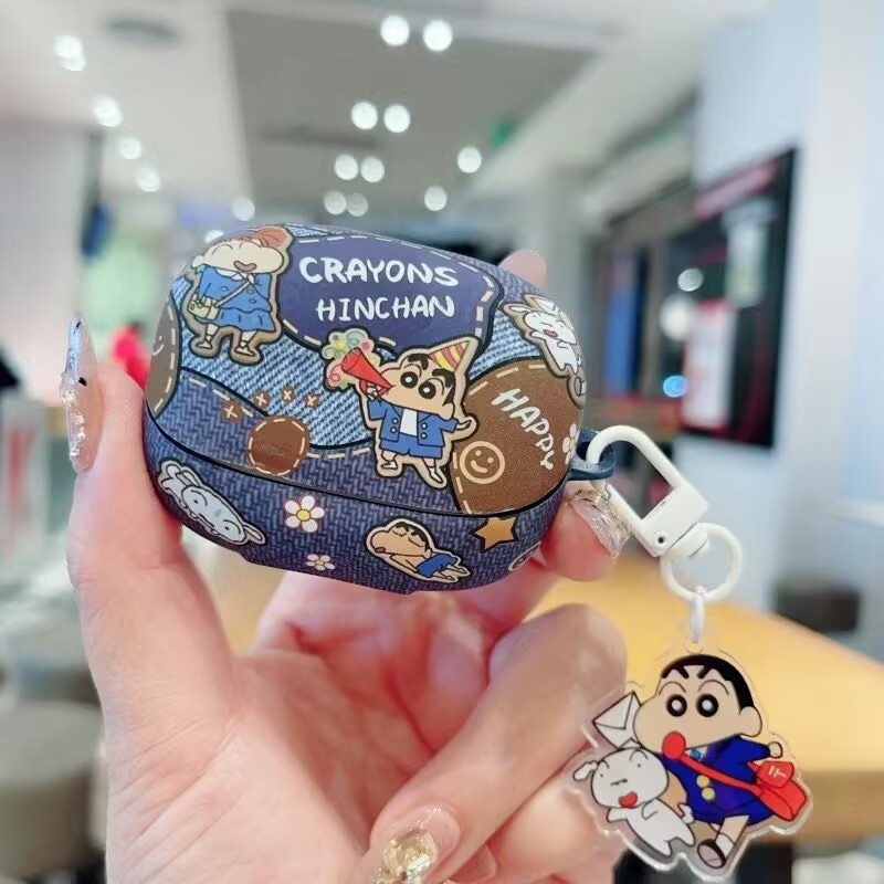 Baseus M2S Pro защитен калъф за Bluetooth слушалки, Baseus M2S/M3S, матово PVC покритие, цялостна форма, карикатурен стил, инжекционно формован дизайн