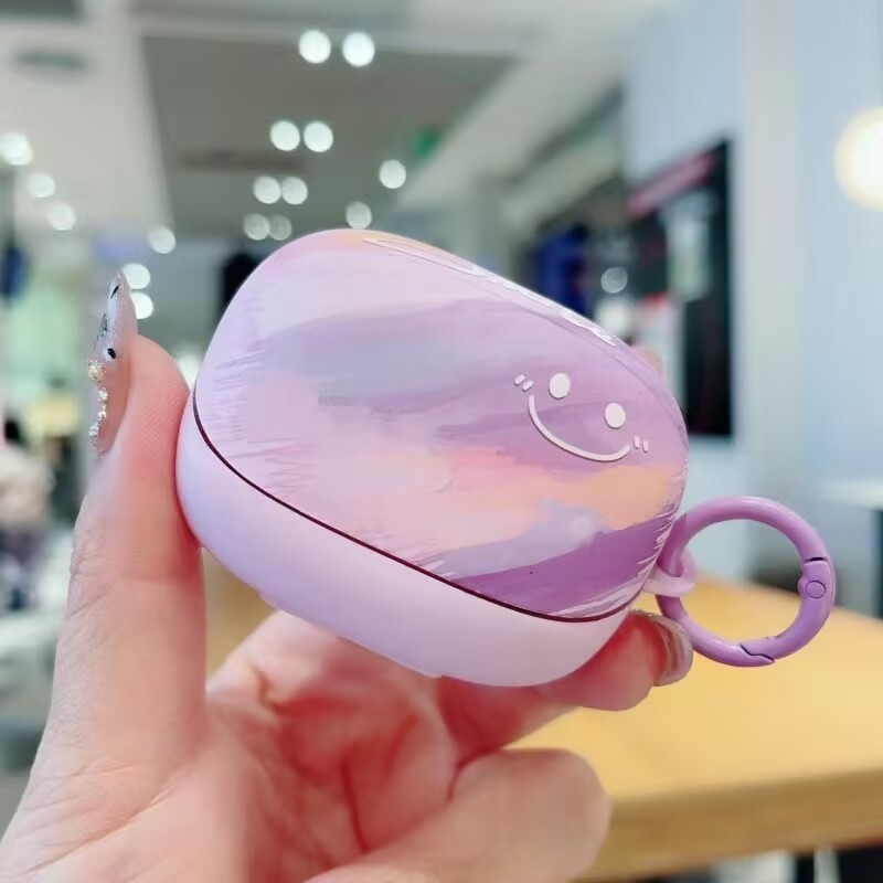 Baseus M2S Pro защитен калъф за Bluetooth слушалки, Baseus M2S/M3S, матово PVC покритие, цялостна форма, карикатурен стил, инжекционно формован дизайн