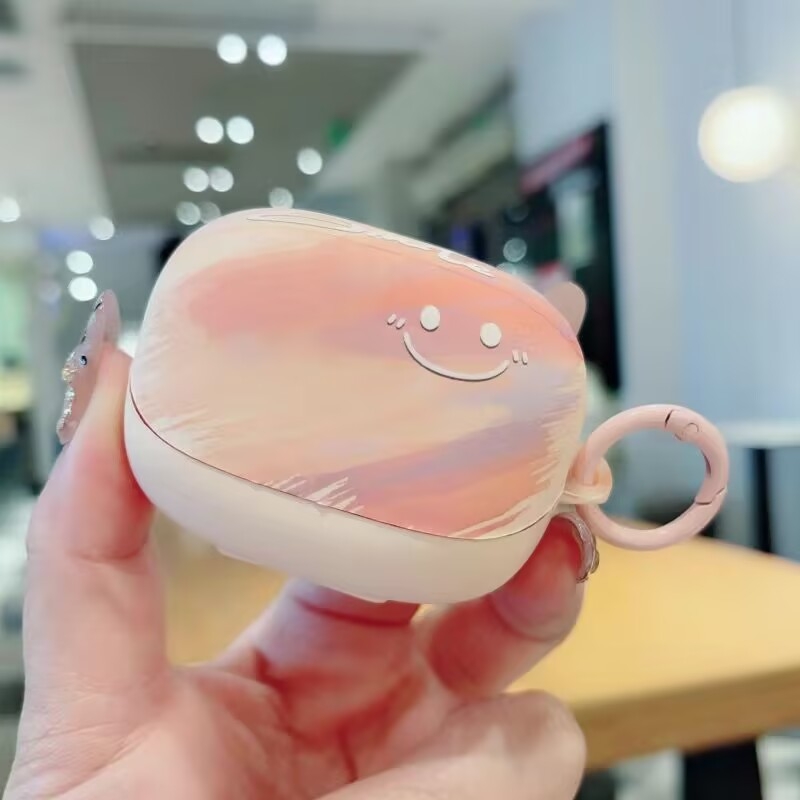 Baseus M2S Pro защитен калъф за Bluetooth слушалки, Baseus M2S/M3S, матово PVC покритие, цялостна форма, карикатурен стил, инжекционно формован дизайн