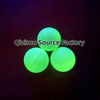 Naktį švytinti stalo teniso kamuolys, fluorescencinis, PP medžiaga, skirta lauko sportui ir pramogoms; prekė Other, nėra įmanoma spausdinti logotipą, be pritaikymo
