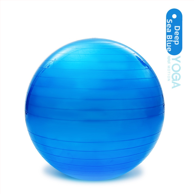 PVC joga lopta od PVC, debela s glatkom površinom za fitness i ravnotežu, napuhiva