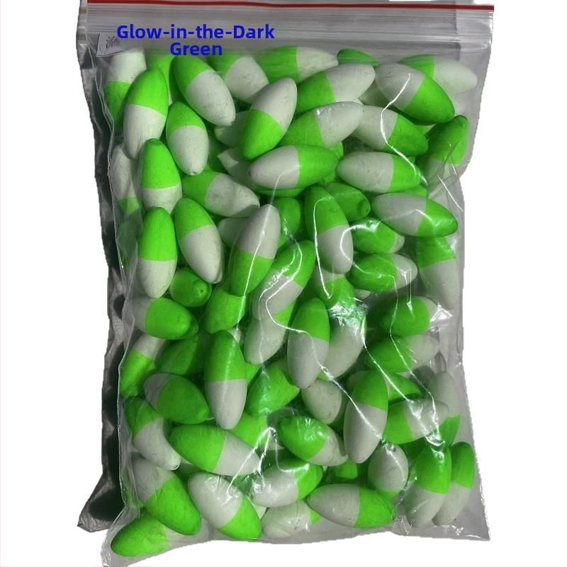 Σημαδούρα ψαρέματος σε μορφή φασολιού – αφρώδες σημαδούρα με εντυπωσιακό σχέδιο – Μάρκα Beautiful Source, Μοντέλο Eye-catching Beans