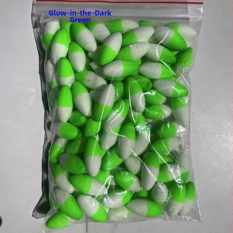 Σημαδούρα ψαρέματος σε μορφή φασολιού – αφρώδες σημαδούρα με εντυπωσιακό σχέδιο – Μάρκα Beautiful Source, Μοντέλο Eye-catching Beans