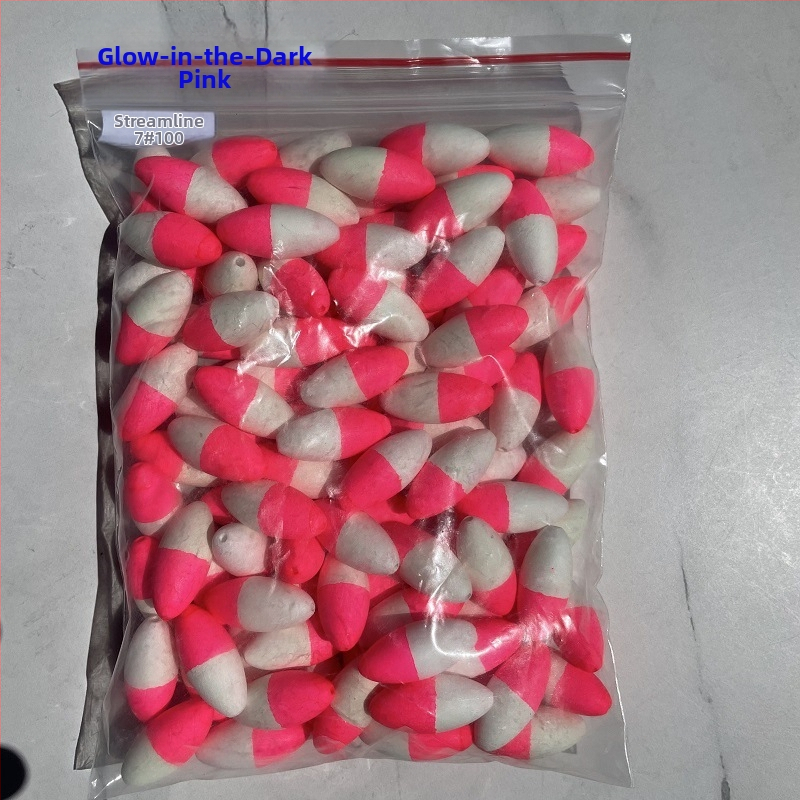 Σημαδούρα ψαρέματος σε μορφή φασολιού – αφρώδες σημαδούρα με εντυπωσιακό σχέδιο – Μάρκα Beautiful Source, Μοντέλο Eye-catching Beans