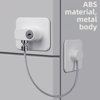 Bez urbuma atvilktnes slēdzene ar paroli — bērnu drošībai ledusskapī un slidējošām durvīm — Zīmols Unique; Tips: Car electronic lock; Materiāls: Other; Slēdzēja cilindrs: Other