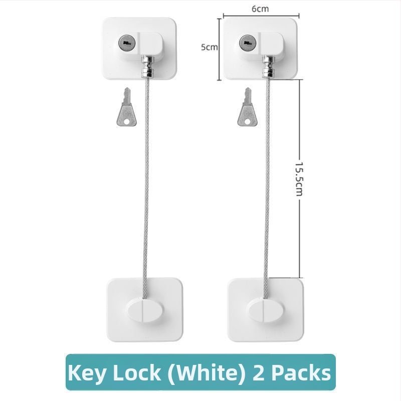 Bez urbuma atvilktnes slēdzene ar paroli — bērnu drošībai ledusskapī un slidējošām durvīm — Zīmols Unique; Tips: Car electronic lock; Materiāls: Other; Slēdzēja cilindrs: Other