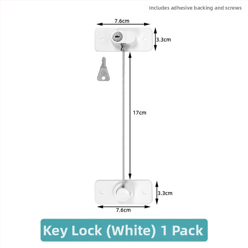 Bez urbuma atvilktnes slēdzene ar paroli — bērnu drošībai ledusskapī un slidējošām durvīm — Zīmols Unique; Tips: Car electronic lock; Materiāls: Other; Slēdzēja cilindrs: Other