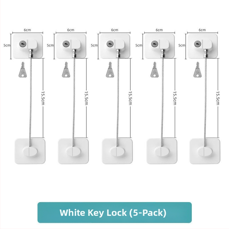 Bez urbuma atvilktnes slēdzene ar paroli — bērnu drošībai ledusskapī un slidējošām durvīm — Zīmols Unique; Tips: Car electronic lock; Materiāls: Other; Slēdzēja cilindrs: Other