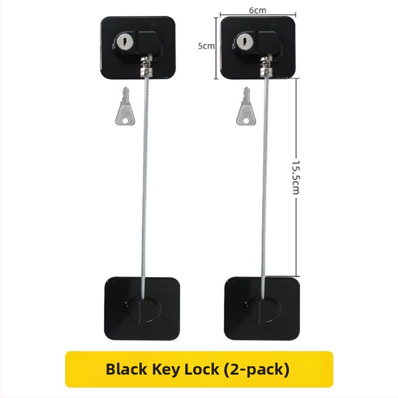 Bez urbuma atvilktnes slēdzene ar paroli — bērnu drošībai ledusskapī un slidējošām durvīm — Zīmols Unique; Tips: Car electronic lock; Materiāls: Other; Slēdzēja cilindrs: Other