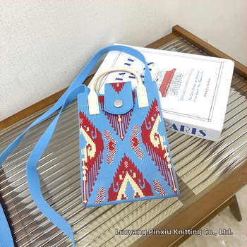 Чанта за телефон с етно стил Синдзян Ediris, полиестер, вертикална квадратна форма, заключващ механизъм, унисекс, за пътуване