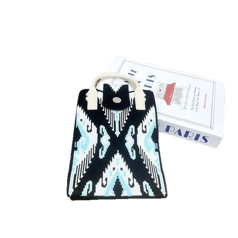 Чанта за телефон с етно стил Синдзян Ediris, полиестер, вертикална квадратна форма, заключващ механизъм, унисекс, за пътуване