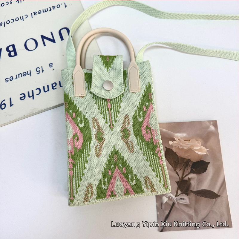 Чанта за телефон с етно стил Синдзян Ediris, полиестер, вертикална квадратна форма, заключващ механизъм, унисекс, за пътуване