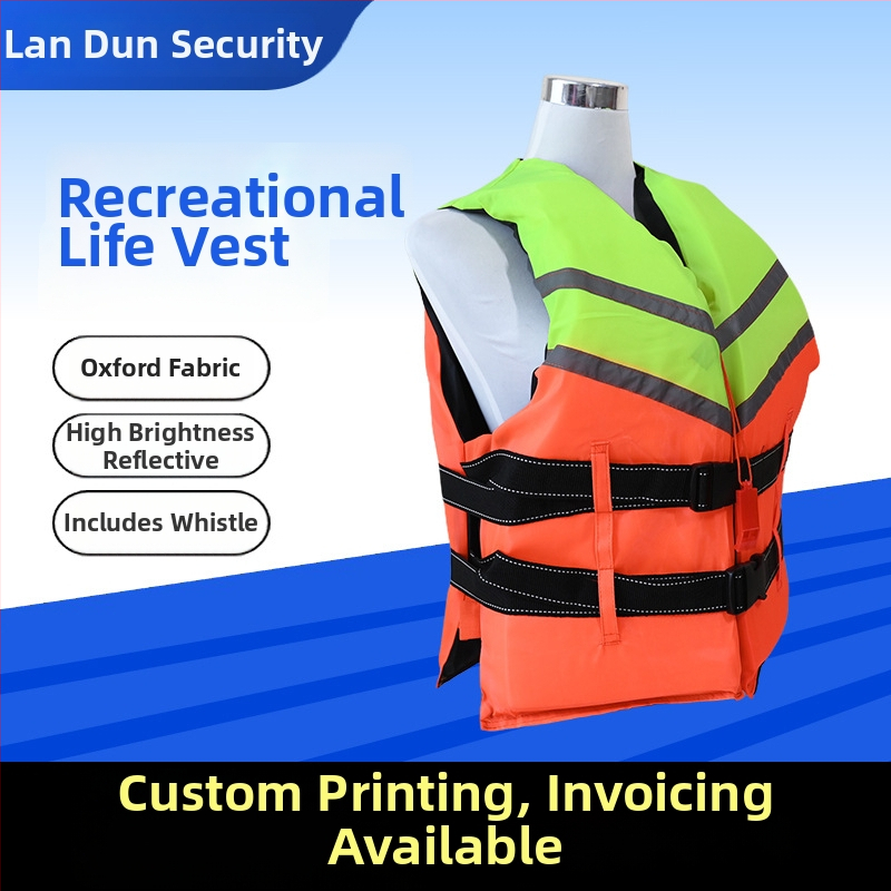 Dospelý záchranný vest, zväčšený a hrubší, na použitie na lodi, záchranné akcie, vodné športy a rybolov (Model: Life Jacket; Číslo výrobku: DD1017475374; Spracovanie na zákazku: Podpora; Importované: Nie)