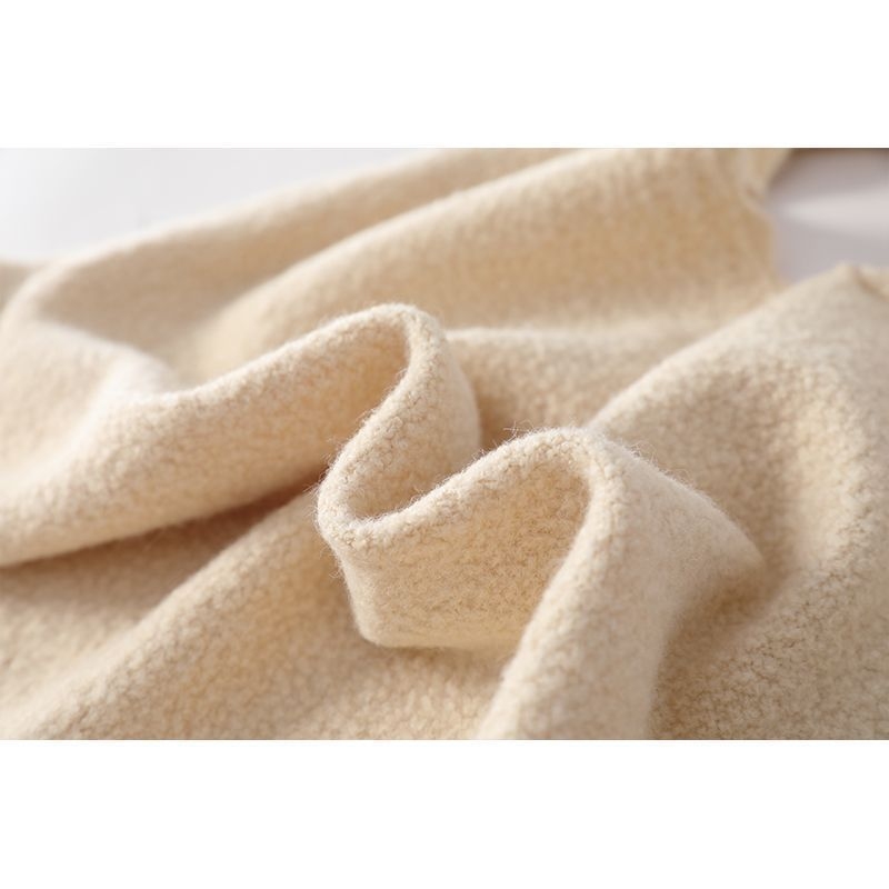 Sieviešu adīta chenille veste ar polo apkakli, regulārs griezums, garums 50–65 cm, pavasaris 2025