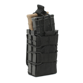 MOLLE maksts diviem 5.56 magazīniem, āra taktiskā josta soma, Oxford audums, ūdensizturīgs, viegls, paplašināms