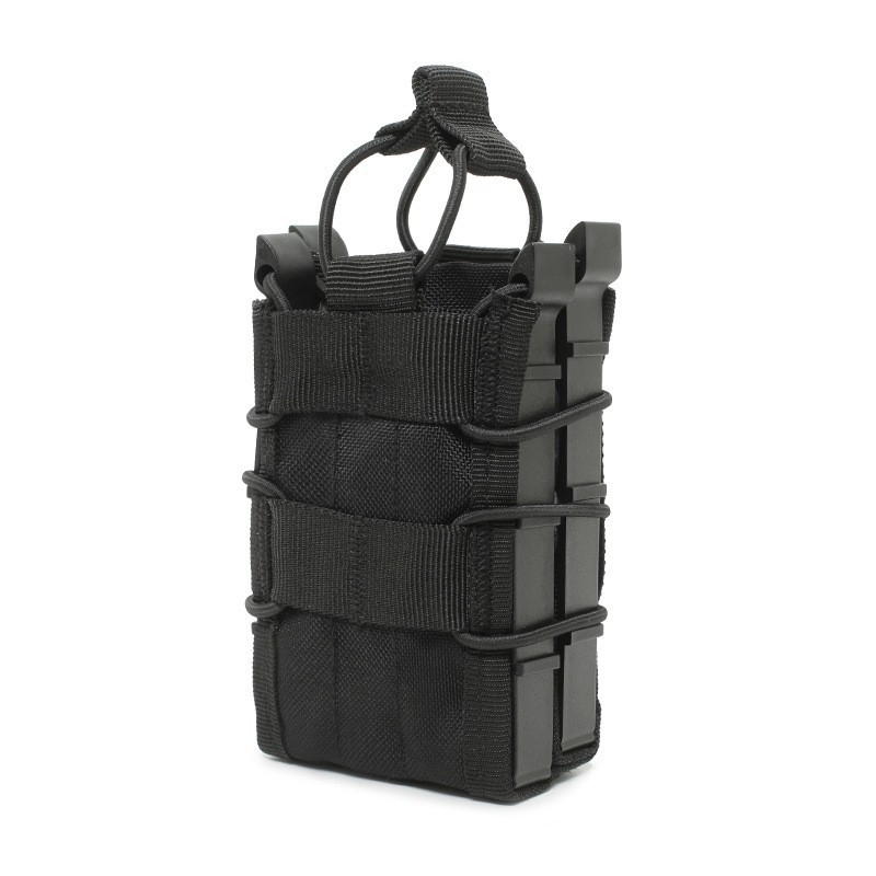 MOLLE maksts diviem 5.56 magazīniem, āra taktiskā josta soma, Oxford audums, ūdensizturīgs, viegls, paplašināms
