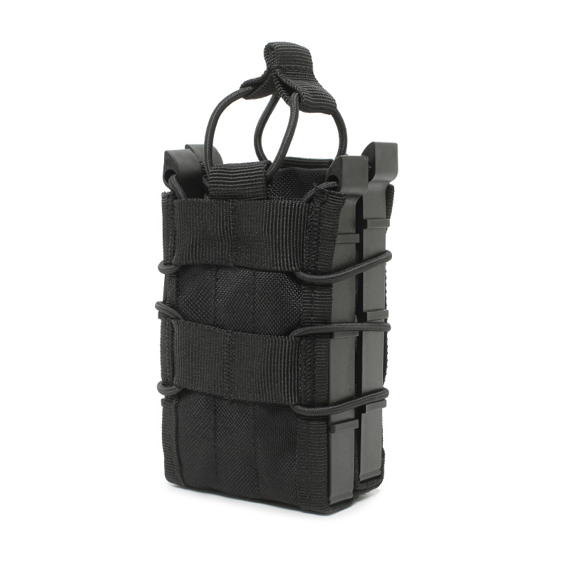 MOLLE maksts diviem 5.56 magazīniem, āra taktiskā josta soma, Oxford audums, ūdensizturīgs, viegls, paplašināms