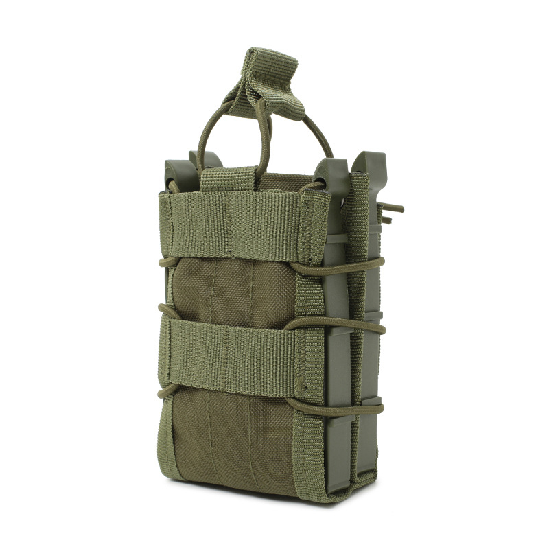 MOLLE maksts diviem 5.56 magazīniem, āra taktiskā josta soma, Oxford audums, ūdensizturīgs, viegls, paplašināms