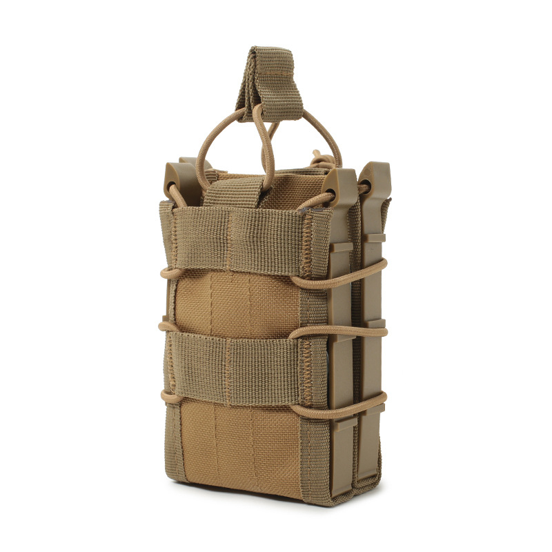 MOLLE maksts diviem 5.56 magazīniem, āra taktiskā josta soma, Oxford audums, ūdensizturīgs, viegls, paplašināms