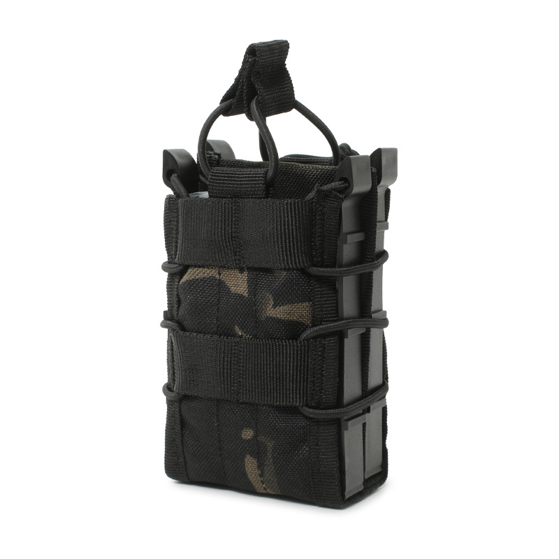 MOLLE maksts diviem 5.56 magazīniem, āra taktiskā josta soma, Oxford audums, ūdensizturīgs, viegls, paplašināms