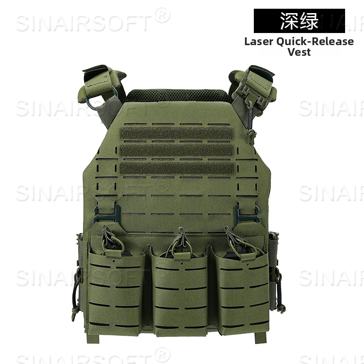 Nylon taktiskā veste – kamuflāžas raksts, izturīga pret nolietojumu, universāla, 1.1 kg