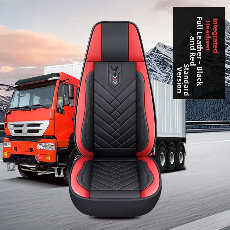 Pilns komplekts ādas sēdekļu pārvalkām kravas automašīnām – ādas virsma, sintētisko šķiedru pildījums, šūšanas stils, zīmols Tian Chen
