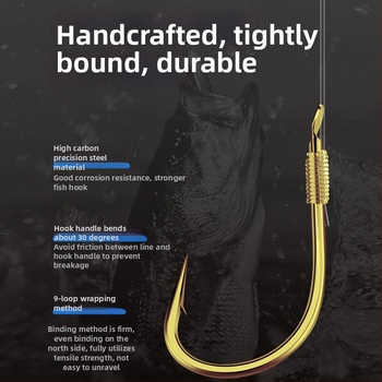 Upes makšķerēšanai – sublīnijas dubultais āķis, 1–10 āķi, āķa kategorija